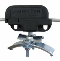 GLEASON Festoon Cable Carrier Trolley: Wire Rope, Round, 0.95 in – 1.25 in, 5 in Overall Lg (MPN FRT-06). Key specifications — Compatible Cable Type: Round; Trolley Wheel Material: Nylon; Brand: GLEASON; Compatible Track Type: Wire Rope; Material: Nylon.