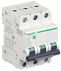 SCHNEIDER IEC Supplementary Protector: 10 A Amps, 14kA at 240V AC, Screw Clamp, C60SP (MPN M9F22310). Key specifications — Terminal Connection: Screw Clamp; Series: C60SP; AC Voltage Rating: 240/415/440V AC; DC Voltage Rating: Not Rated; Max. AIR Rating: 14kA at 240V AC; Brand: SCHNEIDER.