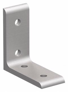 Inside Corner Bracket: Tall Inside-Corner Bracket, 15 Series, 3 in x 1 5/16 in x 3 in, 4 Holes (MPN 4301). Key specifications — Material: Aluminum; Brand: 80/20; Finish: Anodized.
