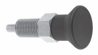 KIPP Indexing Plunger: Nonlocking, SS, 1/4"-28 Thread, 4.5 N to 12 N Nose Force (MPN K0630.211903AJ). Key specifications — Brand: KIPP.