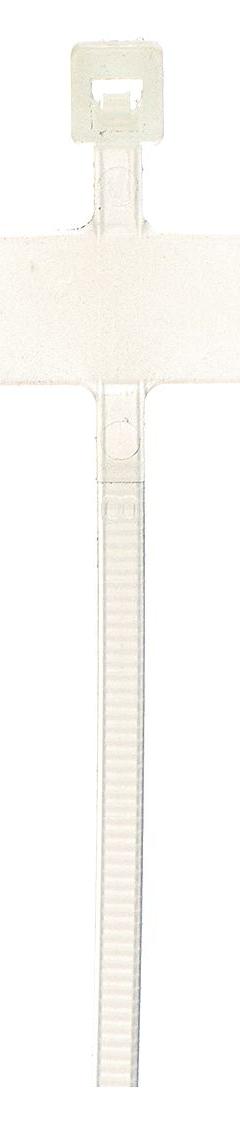 DOLPHIN COMPONENTS CORP Cable Tie: 4 in Nominal Lg, 3/4 in Nominal Max. Bundle Dia., Natural, 100 PK (MPN DC-4F). Key specifications — Brand: DOLPHIN COMPONENTS CORP; Outdoor Use: No; Color: Natural.