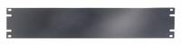 VIDEO MOUNT PRODUCTS Blank Panel: 2 Rack Units, 19 in Overall Wd, 3 1/2 in Overall Ht, Black, Steel (MPN ER2B). Key specifications — Brand: VIDEO MOUNT PRODUCTS; Product Type: Blank Panel; Color: Black; Material: Steel.