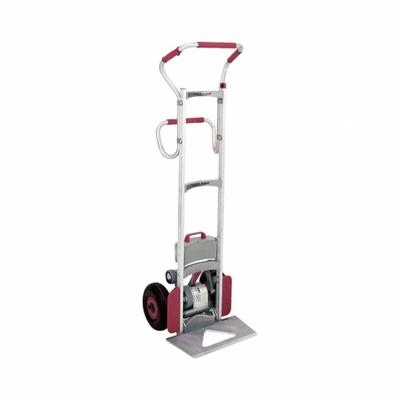 MAGLINER Stair Climber: Powered, 300 lb Cap, Four-Position Sweep Back, Aluminum - Electric Stair-Climbing Hand Trucks