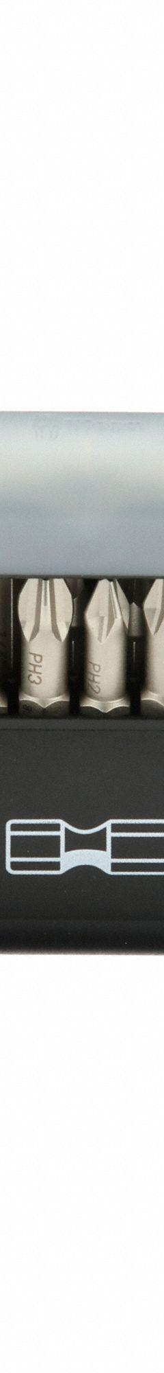 WERA Socket Bit Set: 1 - 25 Pieces, 1/4 in Drive Size, 7 Pieces, 3 17/32 in Overall Lg, Bit-Check (MPN 05346293001). Key specifications — attr1216280: Replaceable Insert; attr1216283: WERA; attr1225718: TX BO 10 to TX BO 40; attr1227491: 1/4 in.