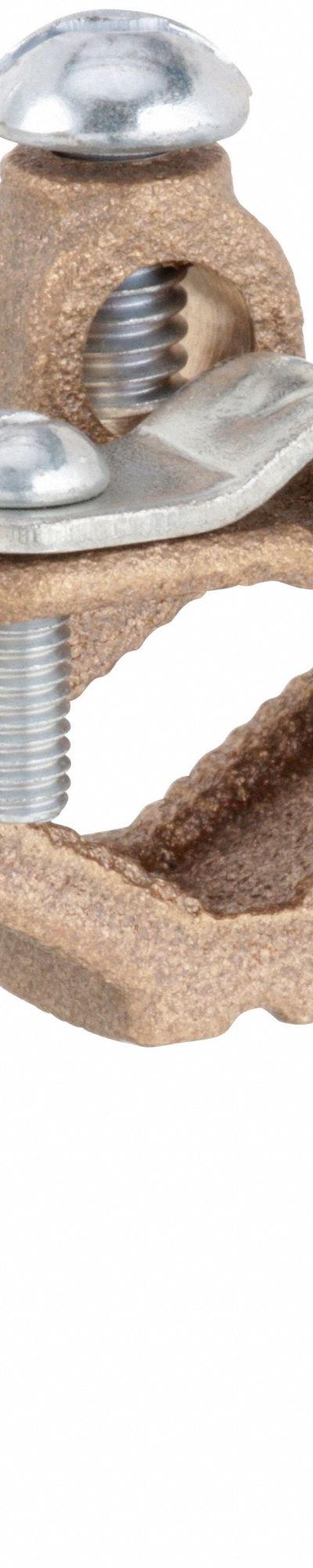 BURNDY Grounding Connector: Bronze - Pipe Ground Clamps
