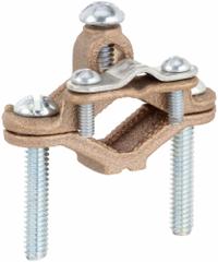 Grounding Connector: Bronze, 10 AWG SOL to 2 AWG STR Grounding Wire Size, 1 Grounding Wires (MPN C6). Key specifications — Brand: BURNDY; Description/Special Features: Bare Armored or Unarmored Cable; For Use With: Copper Conductor; Grounding Wire Size: 10 AWG SOL to 2 AWG STR; Material: Bronze; Grounding Wires Connected To: 1/2 in to 1 in Pipe; Manufacturer Part Number: C6.
