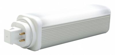GE LAMPS Compact LED Bulb: Type A, 4-Pin (GX24q), PL Horizontal, LED, 2700K - LED Plug & Play (UL Type A) Plug-In Lamps