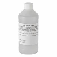 HACH Conductivity Standard Solution: 500 mL Volume, Liquid, 1,412 µS/cm, Bottle, Solution, 1 (MPN 2974349). Key specifications — Brand: HACH; Chemical Family Type: Solution; Concentration: 1,412 µS/cm; Container Type: Bottle; Form: Liquid; Manufacturer Part Number: 2974349; Product Type: Conductivity Standard Solution.