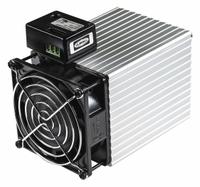 WIEGMANN Enclosure Heater: Fan Forced, 250 W Watt, Single Phase, 115V AC, Thermostat Not Included (MPN FH115V250W). Key specifications — Heater Type: Fan Forced; Includes Thermostat: Thermostat Not Included; Brand: WIEGMANN; Operating Voltage: 115V AC; Phase: Single.