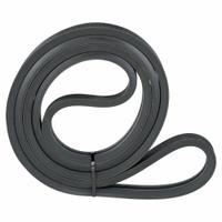 CONTINENTAL Banded V-Belt: 2/B118, 2 Ribs, 121 in Outside Lg, 1 21/64 in Top Wd, 13/32 in Thick. Key specifications — Belt Material: Polybutadiene.