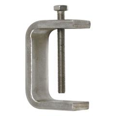 BIRD BARRIER Girder Clamp: Girder Clamp, Stainless Steel, Silver, 3 in Overall Lg, 3 in Dp, 10 PK (MPN nb-gc00). Key specifications — Brand: BIRD BARRIER; Material: Stainless Steel; Color: Silver.