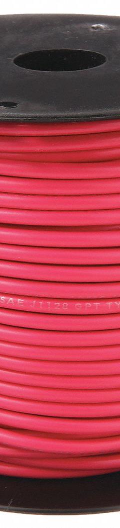 GROTE Primary Automotive Wire: GPT, 100 ft, 1 Conductor, 14 AWG, Pink, 60 V Volt (MPN 87-7014). Key specifications — Brand: GROTE.