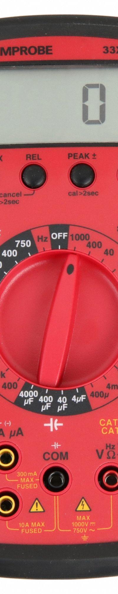 AMPROBE Digital Multimeter: Avg - Standard Feature Multimeters