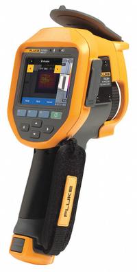 FLUKE Infrared Camera: 24° x 17°, SD Card/USB/Wireless, 640 x 480, Fluke TI Series (MPN FLK-TI300+ 60HZ). Key specifications — Focus Method: Manual; Manufacturer Part Number: FLK-TI300+ 60HZ; Brand: FLUKE; Field of View: 24° x 17°; Intrinsic Safety: Not Specified Intrinsically Safe; Lens Angles Included: 24°; Features_Broad: Fusion Selectability.