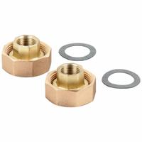 TACO Union: 1/2 in, 110-556, Compatible with Grainger Part No. 33HM88/4JB21, 1/2 in Sweat, Union. Key specifications — Includes: Gasket; Manufacturer Part Number: 110-556; Compatible with Manufacturer Model Number: 006-BC7-IFC; Body Material: Bronze; Gasket Material: EPDM.
