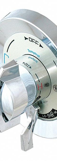 SYMMONS Tub and Shower Valve: Compatible Product Type Temptrol Valves, Circle Trim Plate, 1 Handles (MPN S-9600-TS-P). Key specifications — Compatible Product Type: Temptrol Valves; Brand: SYMMONS; Product Type: Tub and Shower Valve; Trim Plate Shape: Circle; Handle Material: Metal; Trim Finish/Color: Chrome.