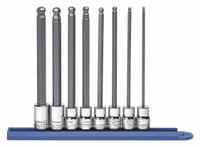 GEARWRENCH Socket Bit Sets: 1 - 25 Pieces, 3/8 in Drive Size, 8 Pieces, 3 mm to 10 mm Tip Size Range (MPN 80573). Key specifications — attr1216280: Fixed Insert; attr1216283: GEARWRENCH; attr1225718: 3 mm to 10 mm; attr1227491: 3/8 in.
