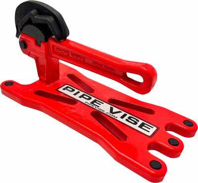 Supco Portable Vise: Uncovered, High Vis, 1 in Jaw Face Wd, 1/4 in Max Jaw Opening - Portable Vises