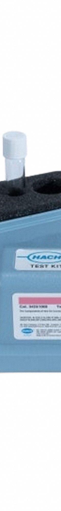 HACH ULR Free Chlorine Fluorescence Test Kit: Chlorine, 2 to 100 µg/L (ppb) Cl₂, 100 Tests, 5 Pieces (MPN 34251000). Key specifications — Includes: (2) Bottle Free Chlorine Reagent; Range: 2 to 100 µg/L (ppb) Cl₂; Test Parameters: Chlorine.