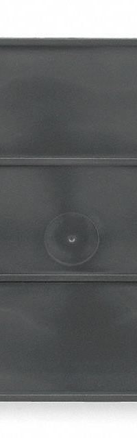 AKRO-MILS Bin Divider: 10 1/8 in x 6 1/2 in, Not Electrostatic Discharge Conductive, Black (MPN 403582RV56). Key specifications — Compatible Manufacturer Model Number: 30358; Brand: AKRO-MILS.