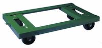 FAIRBANKS General Purpose Dolly: 1,600 lb, Green, 27 in L x 16 in W x 6 in H Deck, (4) Swivel (MPN AI-1627-4HR). Key specifications — Brand: FAIRBANKS; Color: Green; Caster/Wheel Configuration: (4) Swivel; Lip Type: Flush; With Tow Eye: Yes.