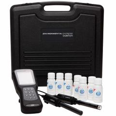 OAKTON Handheld Multiparameter Meter Kit: EC Sensor Cartridge/Meter/pH Sensor Cartridge (MPN 35660-76). Key specifications — Test Parameters: Temperature; Manufacturer Part Number: 35660-76; Configured Test Parameters: ORP; Measurement Components Included: Meter; Other Accessories Included: Carrying Case; Reagents and Solutions Included: Conductivity Standards Set.