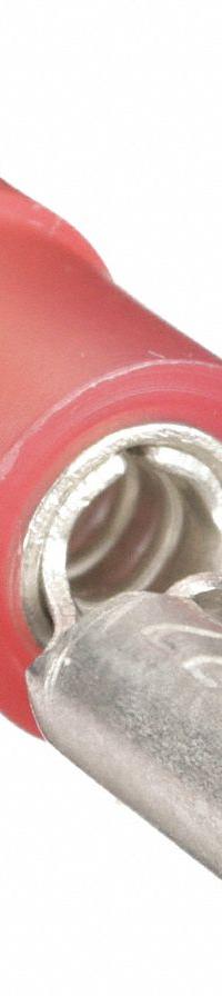 GRAINGER Wire Disconnect: Female Socket, Red, Nylon, Partial Coverage, 22 AWG – 16 AWG Wire Size (MPN 24C786). Key specifications — attr1307035: GRAINGER; attr1307036: 24C786.