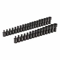 TEKTON Flex Impact Socket Set: 3/8 in Drive Size, 34 Pieces, (0) 6-Point, (0) 6-Point (MPN SID97005). Key specifications — attr1204187: TEKTON; attr1224350: 1/4 to 1 in; attr1204189: (0) 6-Point; attr1204193: (0) 6-Point; attr1226868: 3/8 in.