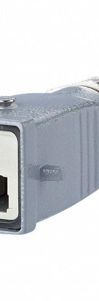 METZ CONNECT Plug Housing: Plug Housing, 1 Ports, Metal, IP65/IP6X/IPX7, -40°F to 158°F, Gray, Plug (MPN 1401065000ME). Key specifications — Brand: METZ CONNECT; IP Rating: IP65; Product Type: Plug Housing; Color: Gray; Material: Metal; Compatible Inserts: E-DAT Industry RJ45 Field Plug Insert; Housing Type: Plug.