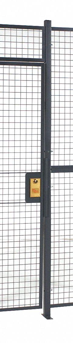 RAPIDWIRE Welded Partition Cage: 16 ft W x 16 ft D 8 ft H, Gray, 2 Sides, Powder-Coated (MPN 161682W). Key specifications — attr1283235: Yes; attr1283272: RAPIDWIRE; attr1283267: Welded; attr1283268: Complete Wire Security Cages; attr1283246: Keyed Different Cylinder; attr1283240: Out; attr1283243: Yes; attr1283254: No.