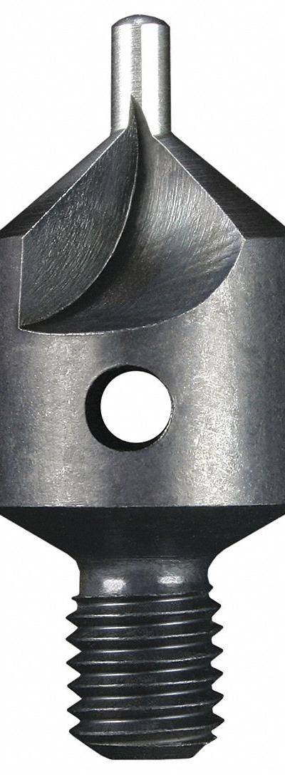 ROCKY MOUNTAIN TWIST Countersink: 100° - Threaded-Shank Three-Flute Countersinks