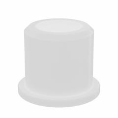 BUNTING BEARINGS Flanged Sleeve Bearing: Nylon, 3/8 in Bore, 9/16 in OD, 9/16 in Overall Lg, 25 PK (MPN NF060909). Key specifications — Brand: BUNTING BEARINGS; Color: Off-White.