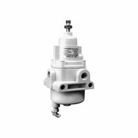BELLOFRAM Filter Regulator: Type 50 Series, 1/4 in NPT, 20 scfm, 40 micron, 0 psi to 35 psi, Nitrile (MPN 960067005). Key specifications — attr109419: BELLOFRAM; attr109429: Aluminum; attr109463: No; attr109467: Nitrile; attr109468: Type 50; attr1306575: Corrosion-Resistant Epoxy Finish.