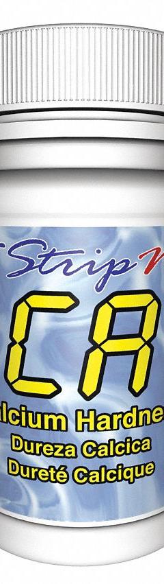 INDUSTRIAL TEST SYSTEMS Test Strips: Calcium, 20 to 990 ppm Calcium, Strip, 50 Tests, Calcium (MPN 486629). Key specifications — Test Form: Strip; Brand: INDUSTRIAL TEST SYSTEMS; Parameter Measurements Included: 20 to 990 ppm Calcium.