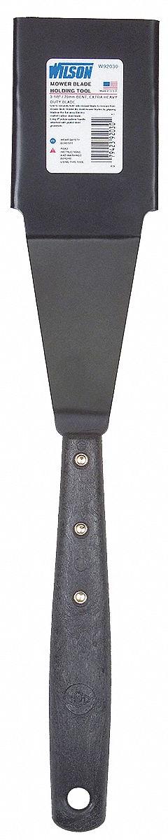 HYDE Lawn Mower Blade Holder: Polypropylene, Mfr Part # W92030. Key specifications — Product Type: Lawn Mower Blade Holder; Manufacturer Part Number: W92030.