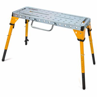 DEWALT Welding Table and Work Bench: Adj Ht, Steel, 46 in Overall Wd - Portable Workbenches