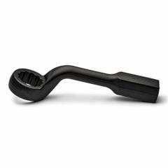 WRIGHT Striking Wrench: Steel, Black Oxide, 46 mm Head Size, 12 1/2 in Overall Lg, Offset (MPN 19-46MM). Key specifications — attr309427: Black Oxide; attr309429: No; attr309426: Steel; attr324926: WRIGHT.