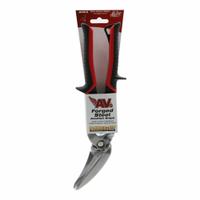 MALCO Aviation Snip: Left, 9 3/4 in Overall Lg, 1 1/4 in Cutting Lg, Steel, TPR, Steel (MPN AV6). Key specifications — attr308531: TPR; attr308530: Steel; attr308532: Steel; attr308533: Yes; attr308535: Copper; attr308541: 0.062 in (Aluminum ); attr308546: Left; attr324897: MALCO.
