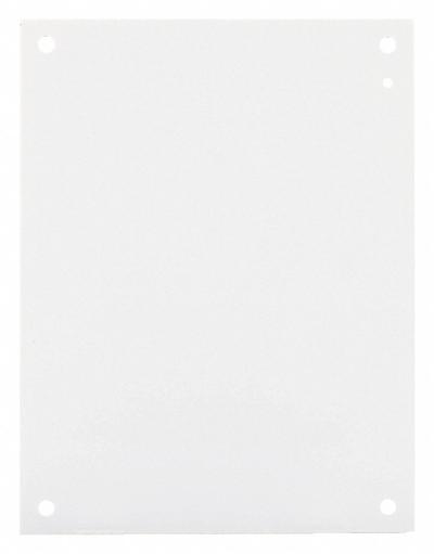 HOFFMAN Interior Panel: Back Panel Panel, 33 in Overall Ht, 27 in Overall Wd, Steel - Interior Mounting Panels
