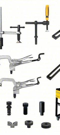 BUILDPRO Fixturing Kit, 97 Pc (MPN TMK830). Key specifications — Compatible With: Modular Welding Table; Manufacturer Part Number: TMK830; Includes: (2) T50231 Clamping Squares-L; Brand: BUILDPRO.