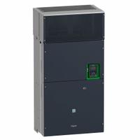 SCHNEIDER Variable Frequency Drive: In Phase Three, Out Phase Three, 400 hp, IP21, No Bypass (MPN ATV930C25N4C). Key specifications — Style: Compact; Color: Black/Green; Output Phase: Three.