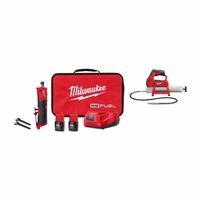 MILWAUKEE Tool Combination Kit: 2 Tools, Die Grinder/Grease Gun, 12 V DC Volt, Battery Included (MPN 2486-22, 2446-20). Key specifications — attr1176460: Grease Gun.