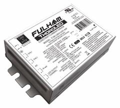 FULHAM LED Driver: Class 2, 60 W Max. Power Output, 120 to 277V AC, 10 to 57V DC, 250 to 1050 mA (MPN T1M1UNV105P-60F). Key specifications — Brand: FULHAM; Output Voltage: 10 to 57V DC; Dimming Method: 0-10V; Output Current: 250 to 1050 mA.