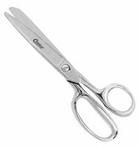 CLAUSS Shears: Right-Hand, 8 in Overall Lg, Straight, Steel, Rounded, Silver (MPN 1042006). Key specifications — attr308500: Steel; attr308502: Silver; attr308505: Right-Hand; attr308522: Vinyl; attr324896: CLAUSS.