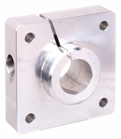 THOMSON Shaft Support Block: FSB, For 3/4 in Shaft Dia, Aluminum - Flanged Support Blocks for Linear Shafting