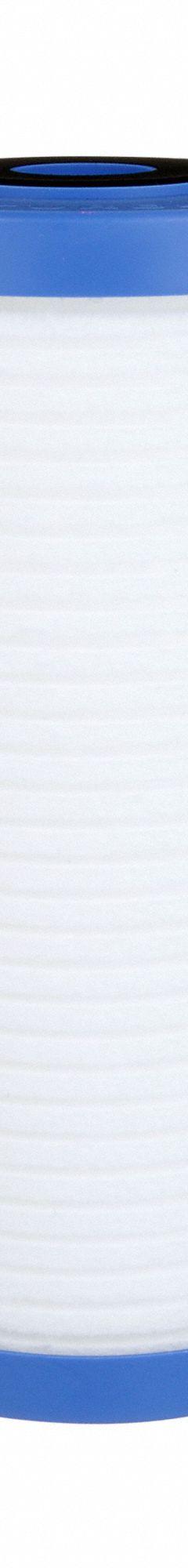 3M AQUA-PURE Water Filter Cartridge: 5 micron, 20 gpm, Polypropylene, 9 3/4 in Overall Ht (MPN 5618902). Key specifications — Brand: 3M AQUA-PURE; Filter Media: Polypropylene.