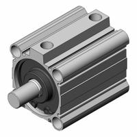 SMC Compact Cylinder: 63 mm Bore Dia, 50 mm Stroke Lg, Through Hole Mounting, Aluminum, 1/4 in BSPT (MPN CDQ2KB63-50DMZ). Key specifications — attr946022: Through Hole; attr946024: Single Rod; attr946038: CQ2K; attr1123057: Non-Rotating Rod; attr945997: SMC.