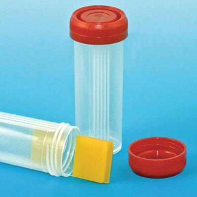 GLOBE SCIENTIFIC Lab Slide Mailer: Slides Holds Container, 4 Slides, Polypropylene - Lab Slide Mailers
