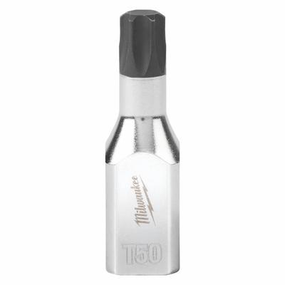 MILWAUKEE Socket: 3/8 in Drive Size, Torx Tip, T50 Tip Size, 2 in Overall Lg - Torx Bit Sockets