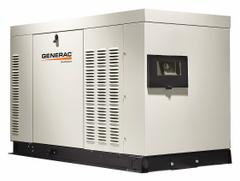 GENERAC Automatic Standby Generator: Propane, Liquid, Single Phase, 120/240V AC (MPN RG06024AVAX). Key specifications — Transfer Switch Included: Yes; Brand: GENERAC; CARB Compliant: No.